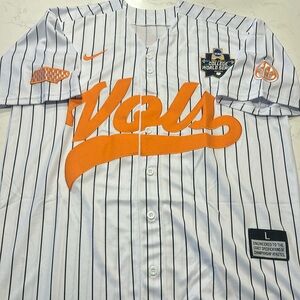 Tennessee Volunteer 2024 World Series Baseball Jersey